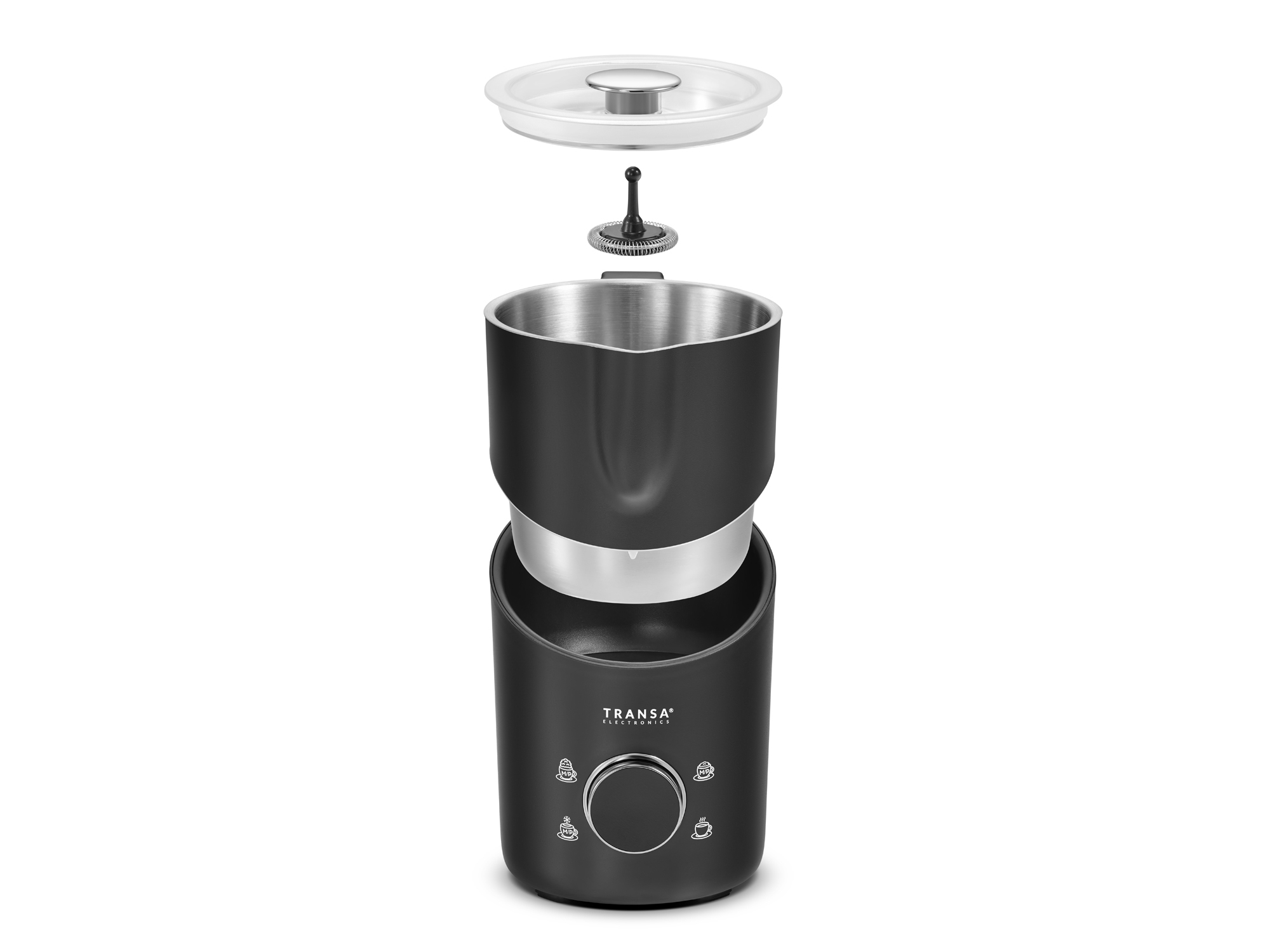 Spieniacz do mleka MilkyJug Black TE-117B Transa Electronics